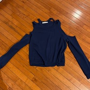 Navy sweatshirt size XS